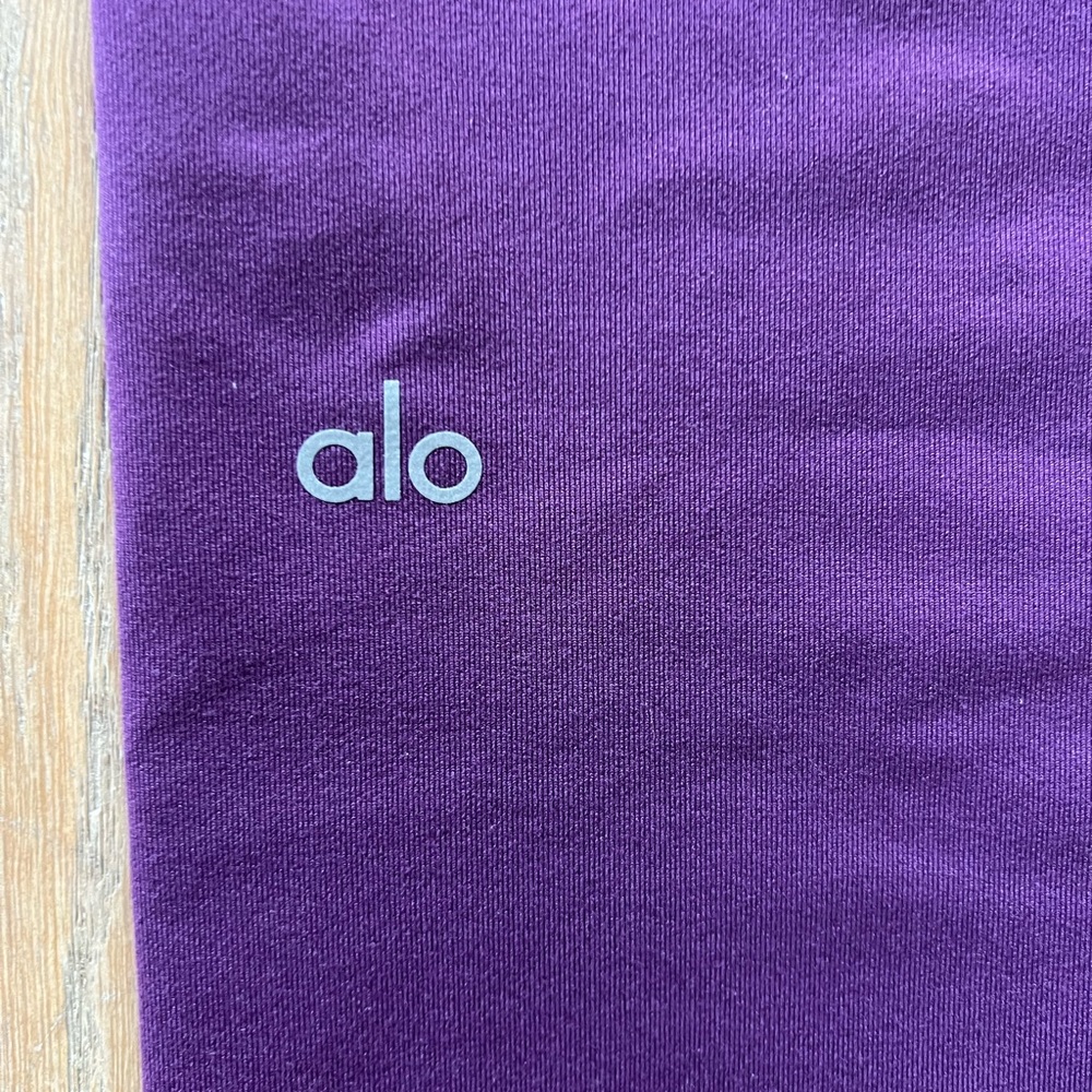 Alo Yoga Dark Plum High-Waist Airbrush Legging - Picture 5 of 5